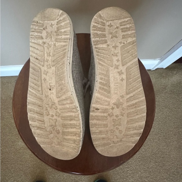 HEYDUDE Wendy Linen Shoes Iron, Gray Size 10 - Picture 10 of 10